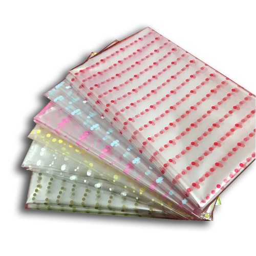 Punkte Zellophanpapier 80cm breit Blumen Geburtstag Hochzeit Vatertag Geschenkpapier - Bild 1 von 10