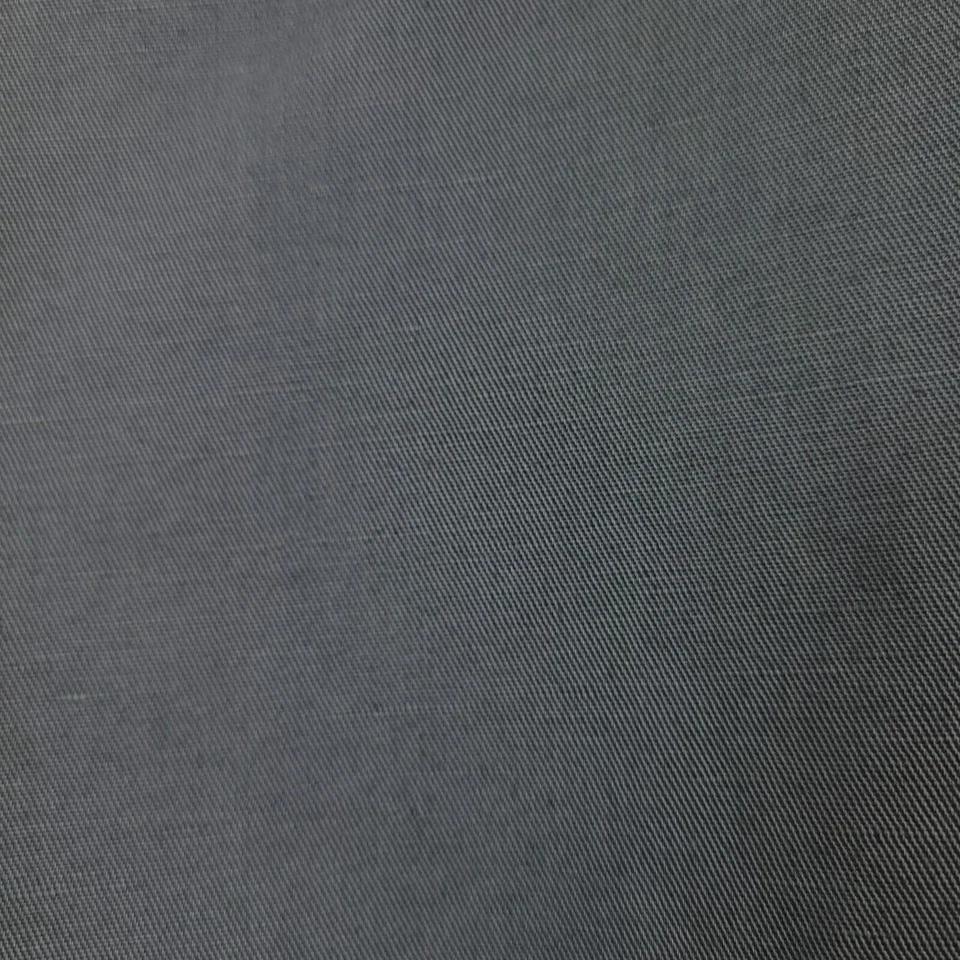 $178 Pantalones de vestir Bloomingdales gris algodón y lino ajustados para hombre 34R Foto 4 de 4