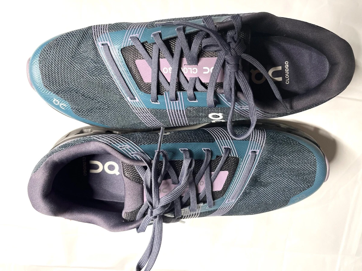 On‎ Cloudgo Lace-Up Low Top Running Shoes Storm/Magnet 55-98089 Mens Size 11 US ON Running Men main image 3