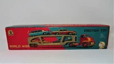 Vintage SSS Friction Tin Toy Automobile, Made in Japan 1950's