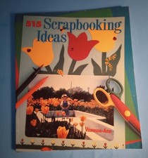 " 515 Scrapbooking Ideas" Paperback Craft Book