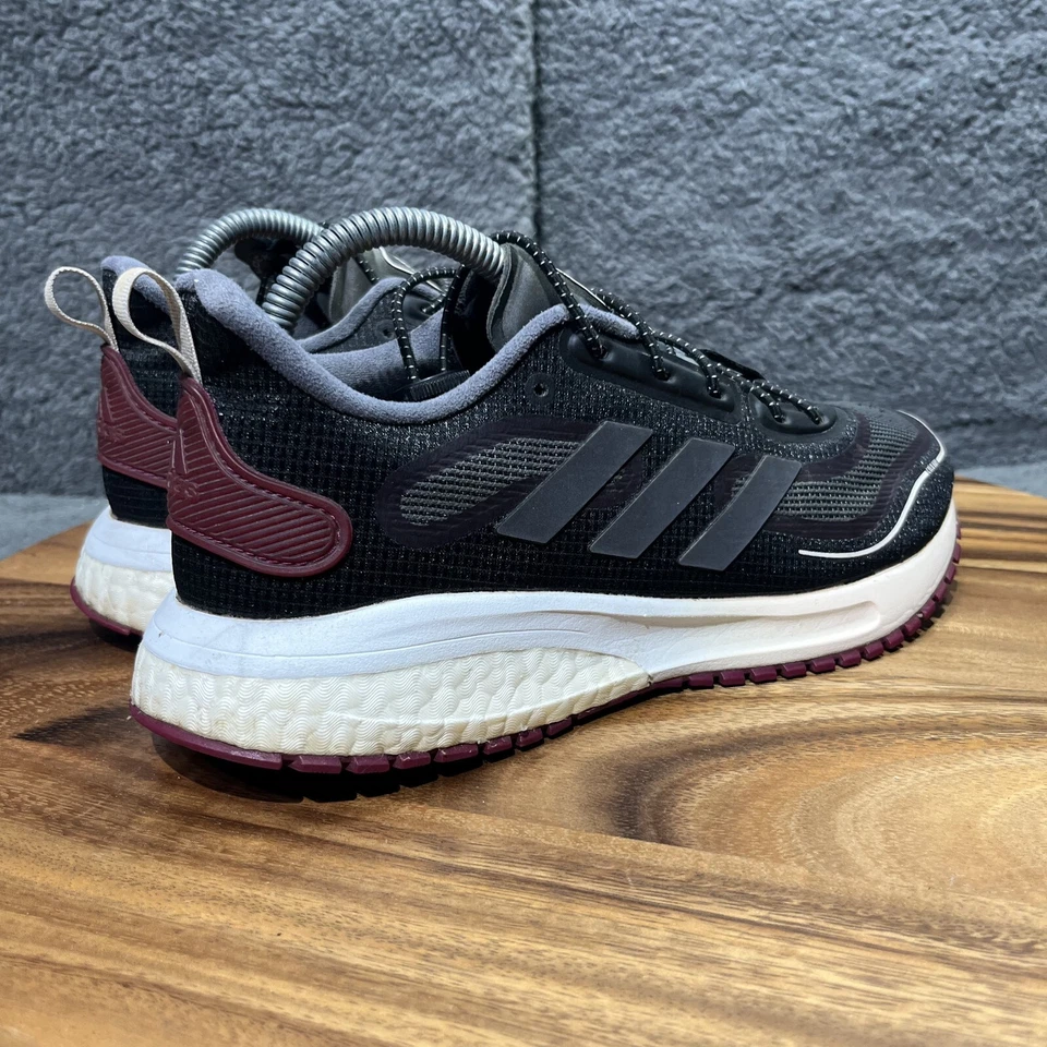 Adidas Supernova Winter Ready Women Size 8 Gray Running Athletic Shoes Low Top - Image 3 of 4