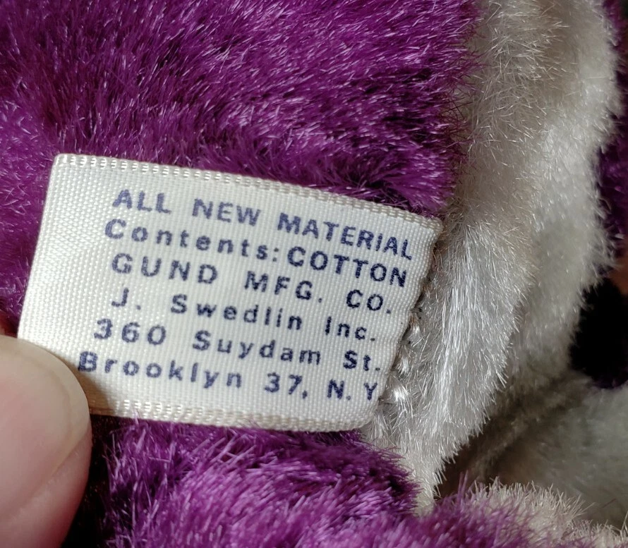 Peluche Bagheera Panther 1966 Gund Disney Jungle Book *SÚPER RARO* 🔥 De colección Foto 3 de 4