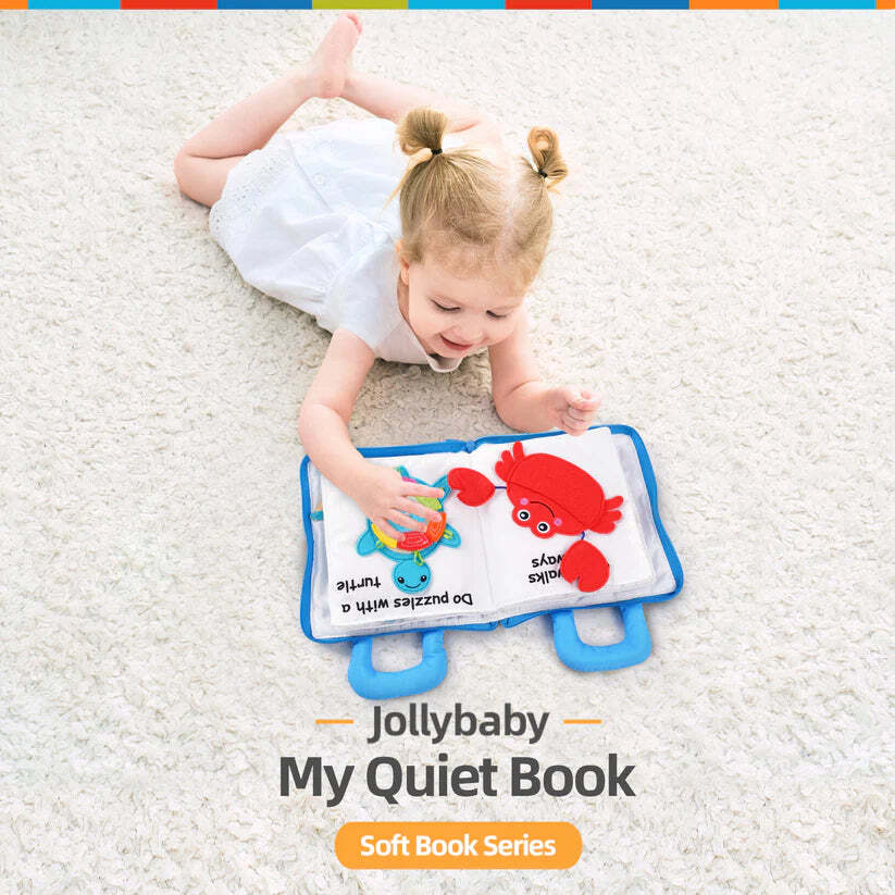 Jollybaby Underwater World Cloth Book Australia