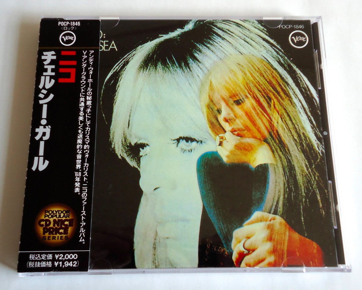NICO Chelsea Girl JAPAN CD w/OBI 1990 POCP-1846 Velvet