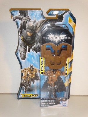 The Dark Knight Rises Deluxe Drill Cannon Armor Batman action figure DC Comics