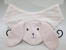 Bunny Ears Baby Bib Adorable Kawaii Dog Pink Bib TF