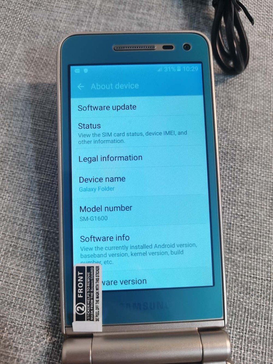 Samsung Galaxy Folder G1600 Dual SIM Unlocked 4G 16GB Android Flip