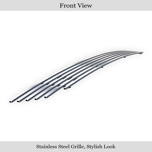 Fits 2009-2010 Jeep Grand Cherokee SRT8 Lower Chrome Billet Grille Grill Insert - Picture 2 of 7
