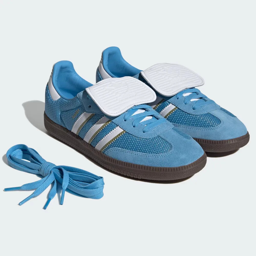 New Adidas Samba LT Shoes - Semi Blue Burst/ Gum (IE9170) | eBay