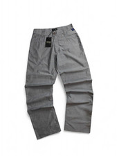 Versace Iridiscent Silver Glanz Metallic Shiny Trousers W32 (BNWT) Authentic Vtg