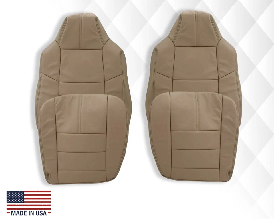 Fundas de asiento de repuesto bronceadas para Ford F250/F350 Lariat Super Duty 2008 2009 2010 Foto 2 de 4