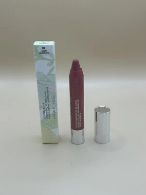 CLINIQUE Chubby Stick Moisturising Lip Colour Balm 07 super strawberry 3g BN