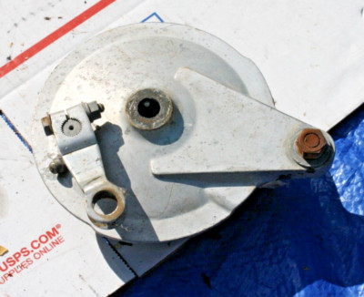 1964 Yamaha OMAHA TRAIL 55cc (MJ2T)  OEM REAR BRAKE HUB /UNSURE  ? ? (SEE BELOW)