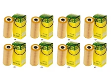 Mann HU 726/2 X Set of 8 Engine Oil Filter For VW Beetle Golf Jetta Passat