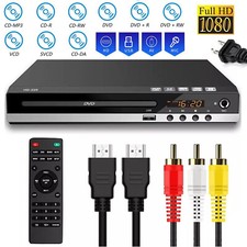DVD Player All Region Free CD Recorded Disc HDMI AV HD AV Output Remote USB Home