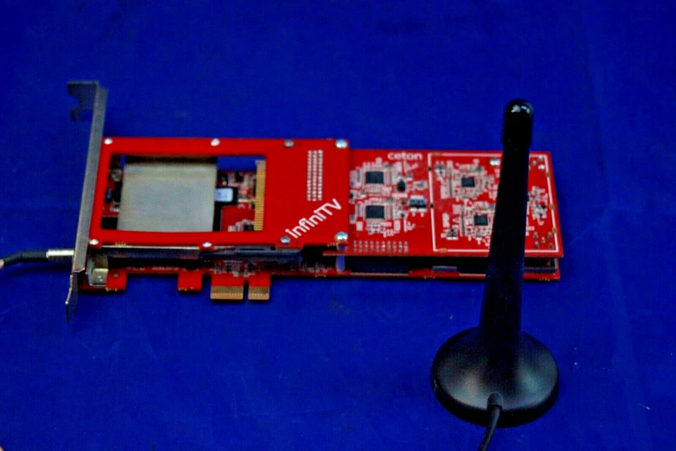 Ceton infiniTV pcie Tuner TV Cable Card Tuner Untested READ DESCRIPTION - Image 2 of 4