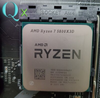 AMD Ryzen 7 5800X3D R7 5800X3D AM4 CPU Processor 3.4GHz 8Core 16Thr 105W 32MB | eBay AMD Ryzen 7 5800X3D R7 5800X3D AM4 CPU Processor 3.4GHz 8Core 16Thr 105W 32MB | eBay