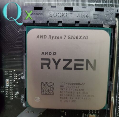 AMD Ryzen 7 5800X3D R7 5800X3D AM4 CPU Prozessor 3,4 GHz 8Core 16Thr 105W 32 MB - Bild 1 von 1