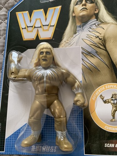 WWF wwe mattel Hasbro Scale retro Goldust Dustin R...