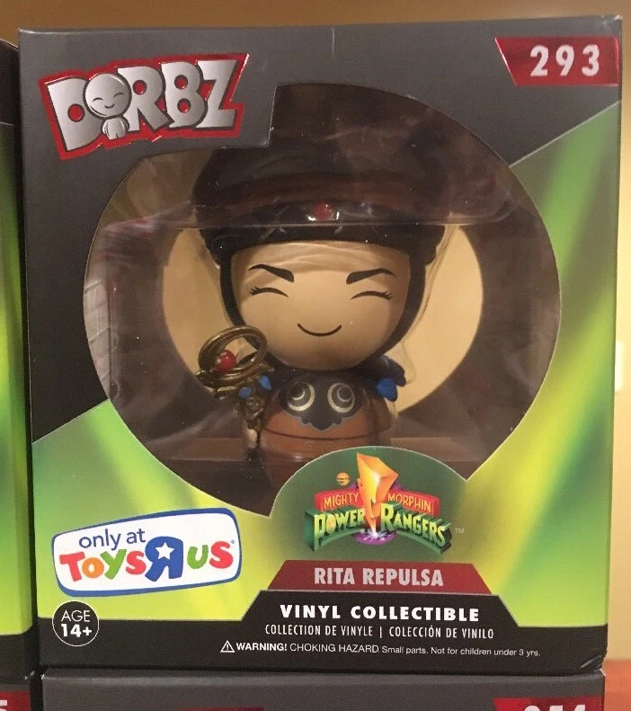 Power Rangers Funko Lot MMPR Complete Set Of 6 TRU EXCLUSIVE Rita Repulsa Vinyl - Image 3 of 4