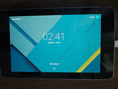 Original Asus Nexus 7 ME370T Tablet -funktioniert-Display  beschädigt 