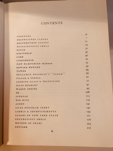 Book of American Clocks by Palmer 2nd Book 371 p with List of U.S. Clockmakers - Picture 5 of 12