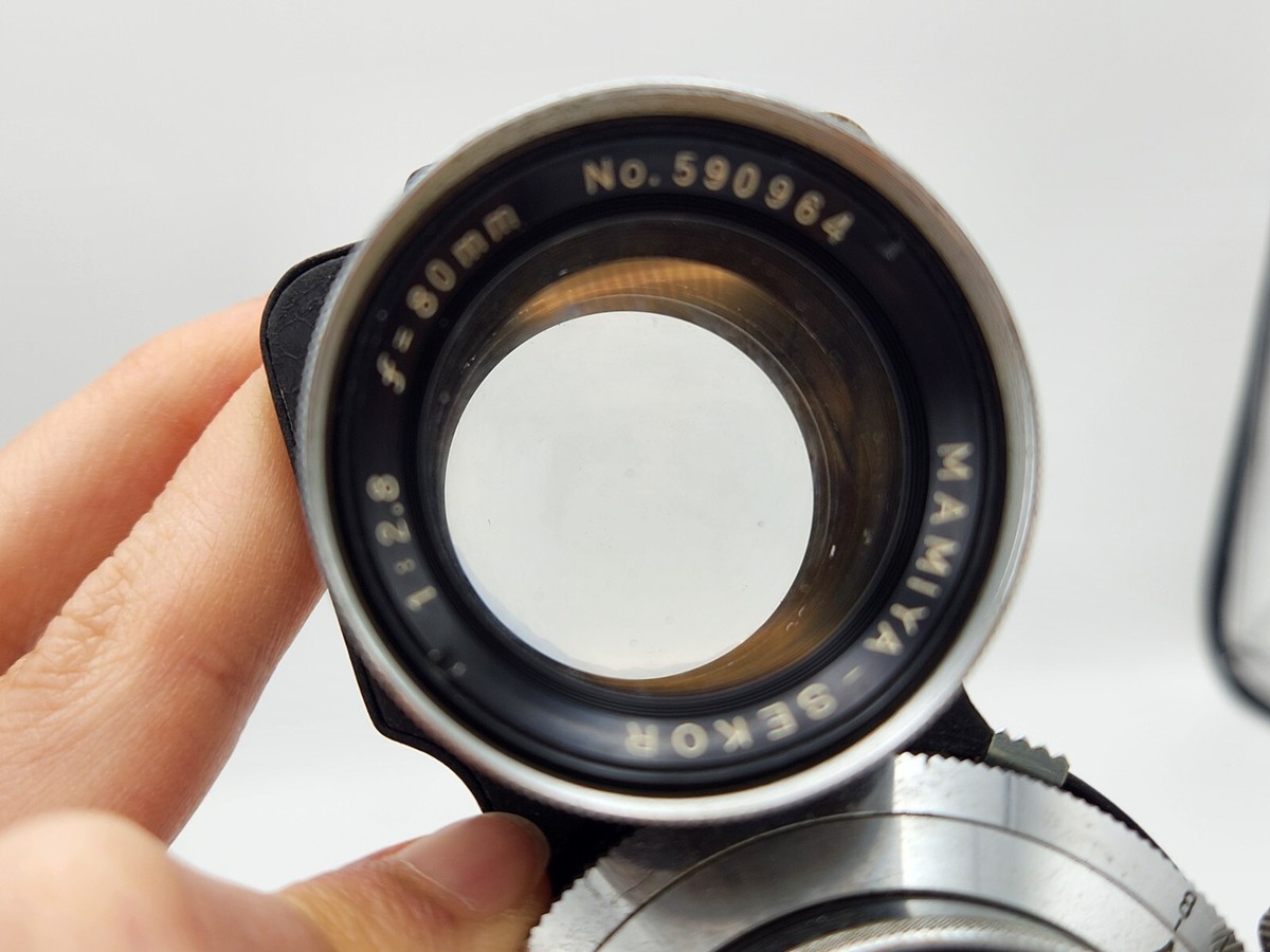Mamiya Sekor 80mm F2.8 Prime TLR Lenses Seikosha-A Shutter