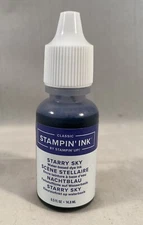 STARRY SKY Reinker by Stampin Up Classic Ink, Refill New In Color 2022-24 A24