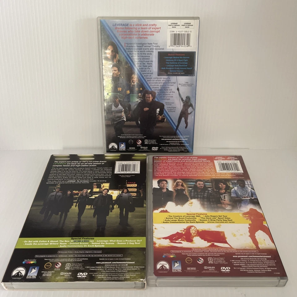 Apalancamiento: Series de TV (DVD) Temporadas (1-3) 1, 2 y 3 Foto 2 de 4