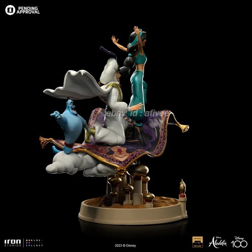 Iron Studios Aladdin & Jasmine Deluxe Art Scale 1/10 Statue Model Toys - Picture 8 of 8