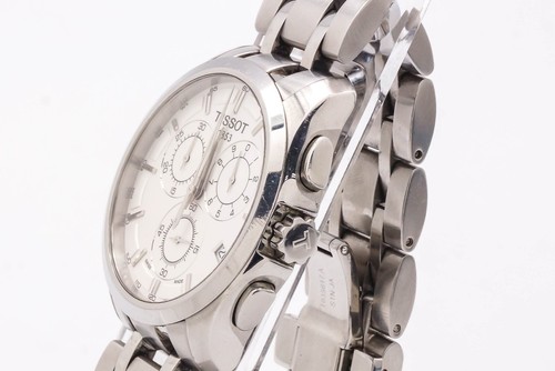 Tissot Couturier T035617A Quartz Chronograph 42mm Men's Wristwatch - Picture 11 of 13