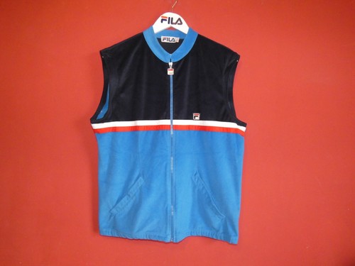 Top Chándal Fila Años 80 Vintage Raro Mangas Extraíbles Talla Grande Informal Original - Imagen 2 de 11