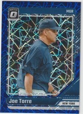 2024 PANINI DONRUSS JOE TORRE MANAGER YANKEES HOF #99 OPTIC BLUE VELOCITY SP