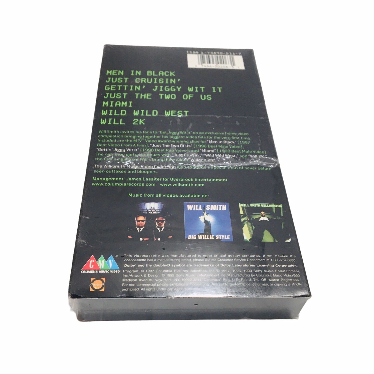 The Will Smith Music Video Collection by Will Smith (VHS, Nov-1999