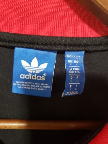 Adidas Chicago Bulls Full Zip Trainingsjacke Herren Größe Large gestreift schwarz - Bild 5 von 9