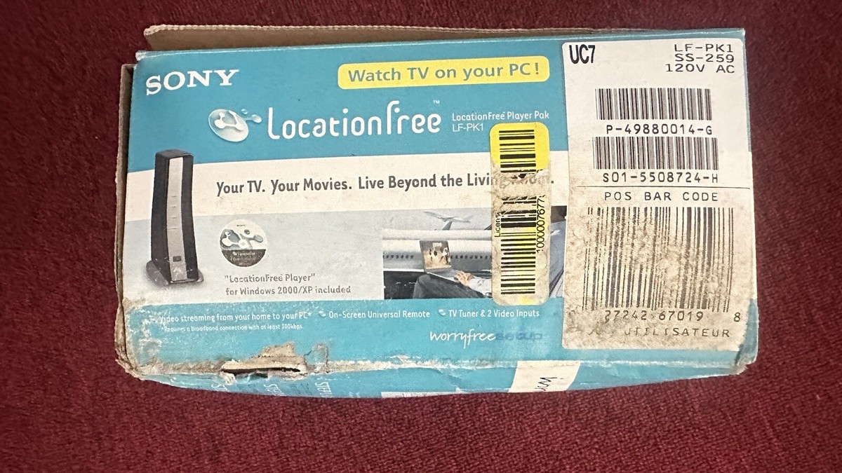 Sony LF-PK1 LocationFree Player Pack for PC and PSP, PS, PS2, PS3