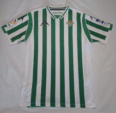 Real Betis La Liga Kappa Soccer Jersey Size L | eBay
