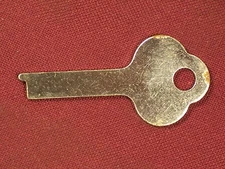 Vintage Flat Steel Trunk Padlock Key Chest Antique Lock Box Desk Cabinet 