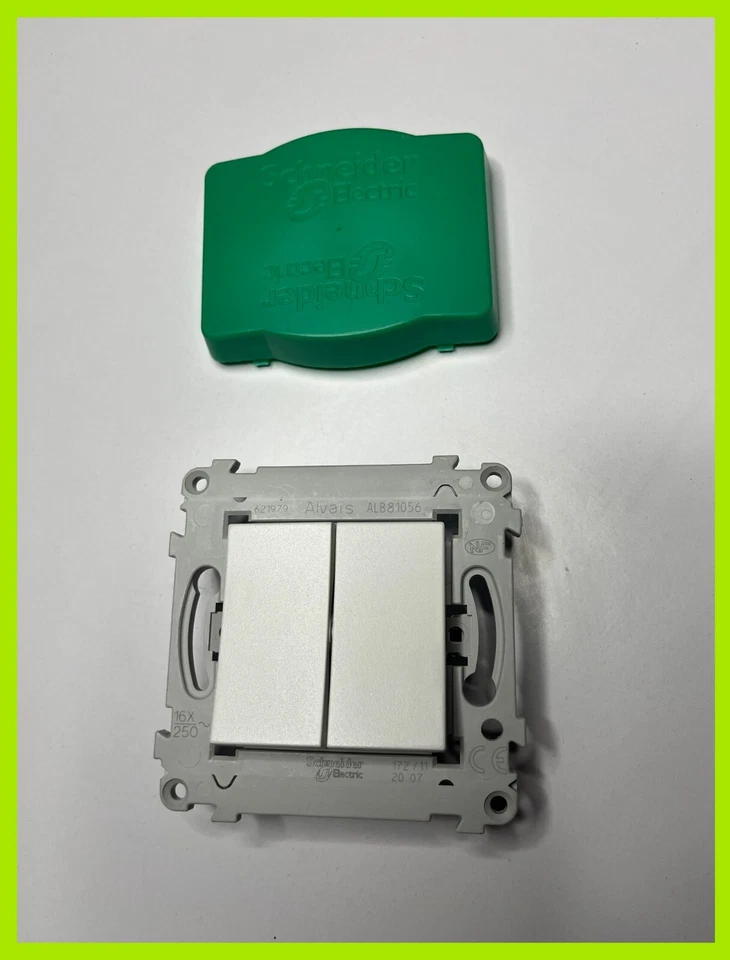 Schneider ALB81056 16A Interrupteur Va-et-vient Alvaïs - Blanc