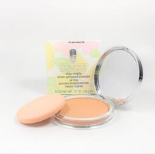 Clinique Stay-Matte Sheer Pressed Powder Oil Free 04 STAY HONEY 7.6g NEW IN BOX