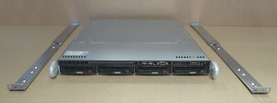 Supermicro CSE-813M 1x Intel Quad-Core E5506 2,13GHz 6GB RAM 4-Bay 1HE Server