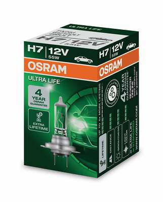1x Original Osram ULTRA LIFE H7 12V 55W Lampe Birne Scheinwerfer