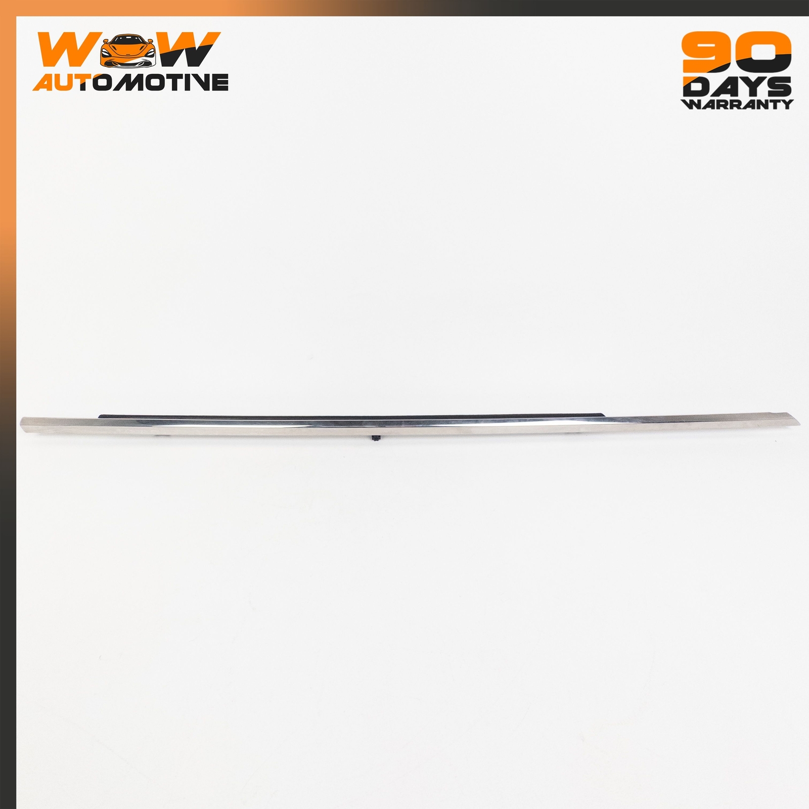 06-13 BENTLEY CONTINENTAL FLYING SPUR FRONT RIGHT BODY TRIM STRIP CHROME OEM