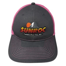 Sunroc Construction Co Inc Snapback Hat Multi OS Adjustable Mesh Port Authority