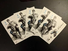 Lot of 5 Sheets; 3 Stamps per Sheet; Tom of Finland; Finnish Postage Gay Pride 