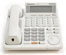 Fully Refurbished Panasonic KX-T7433 Display Speakerphone (White)