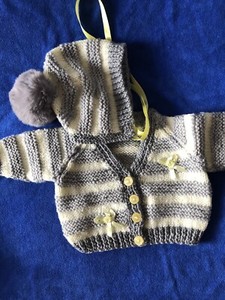 baby fur cardigan