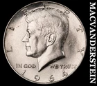 1964 Silver Kennedy Half Dollar - Choice Gem Brilliant Unc  Lustrous  #K3274