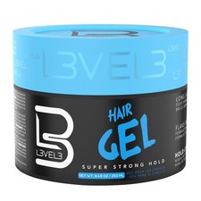 Ultra Strong Hair Gel - 8.45 oz, Flake-Free, Adds Texture Shine for All Styles
